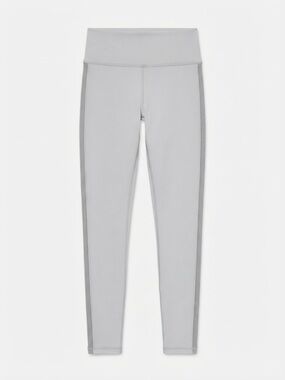 Buffbunny High Waist Gray Mesh Panel Leggings Size XS